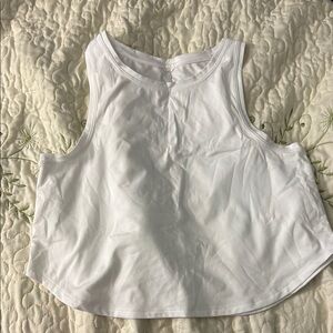 White Sleeveless Women's Top
